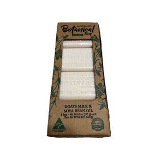 Australian Botanical SoapBars Goats Milk SoyaBean Oil 8 Bars Net Wt. 3..Brand